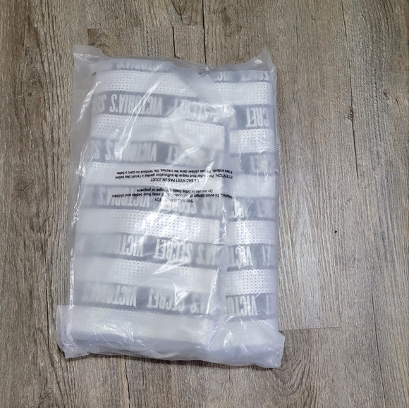 Victoria’s Secret Black w/ Silver Sequin Tote - Picture 2 of 2